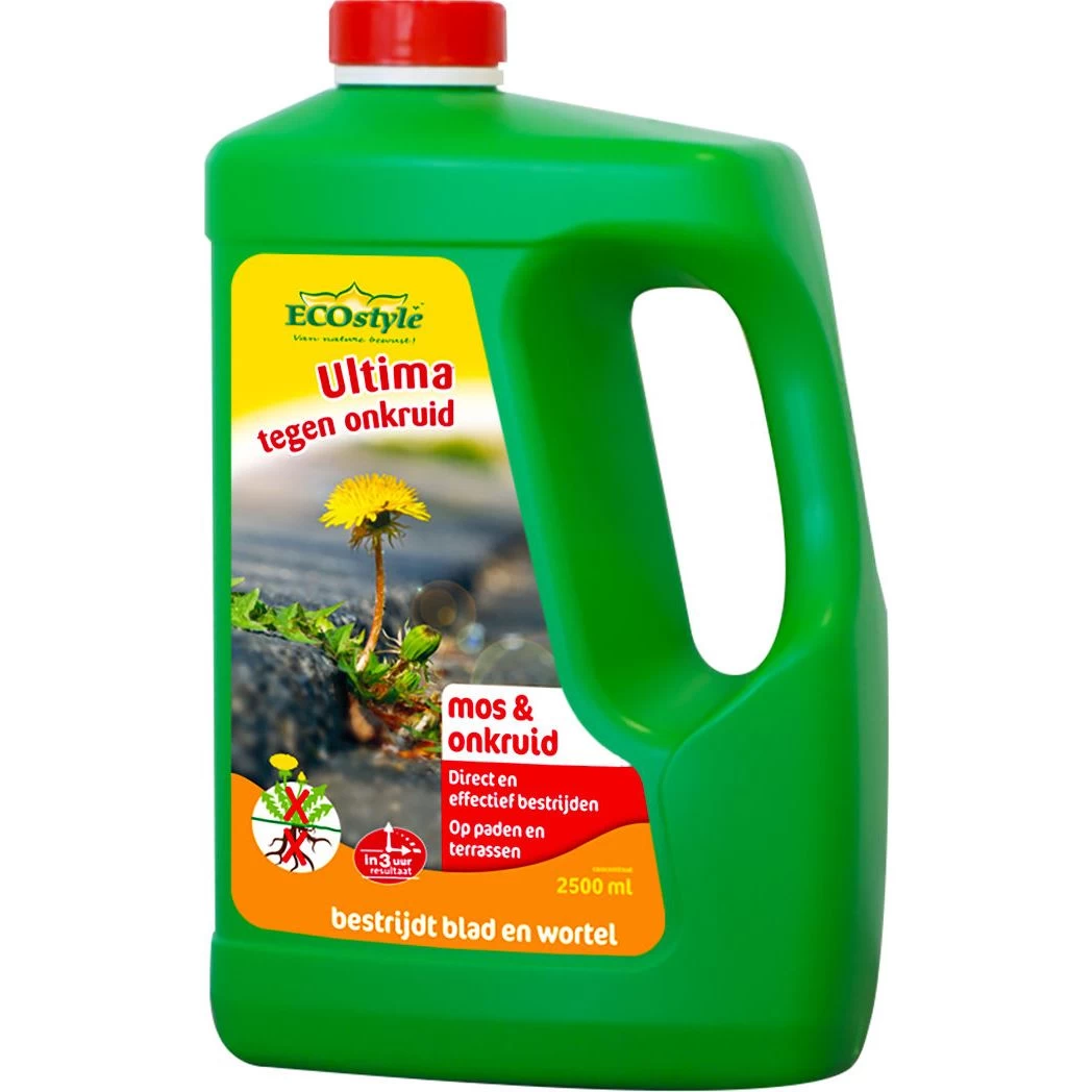 ECOstyle Ultima Onkruid & Mos Concentraat 2,5 Liter 3 ECOstyle Ultima Onkruid & Mos Concentraat 2,5 Liter