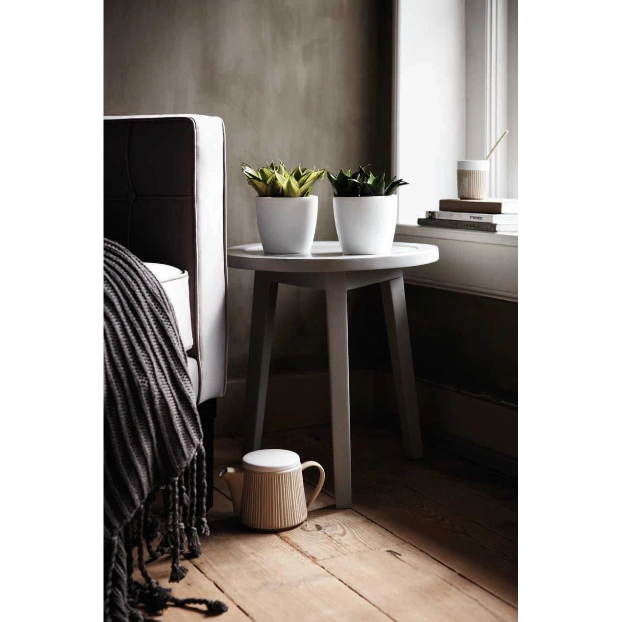 Elho Brussels Round 30 White 4 Elho Brussels Round 30 White - Afbeelding 2