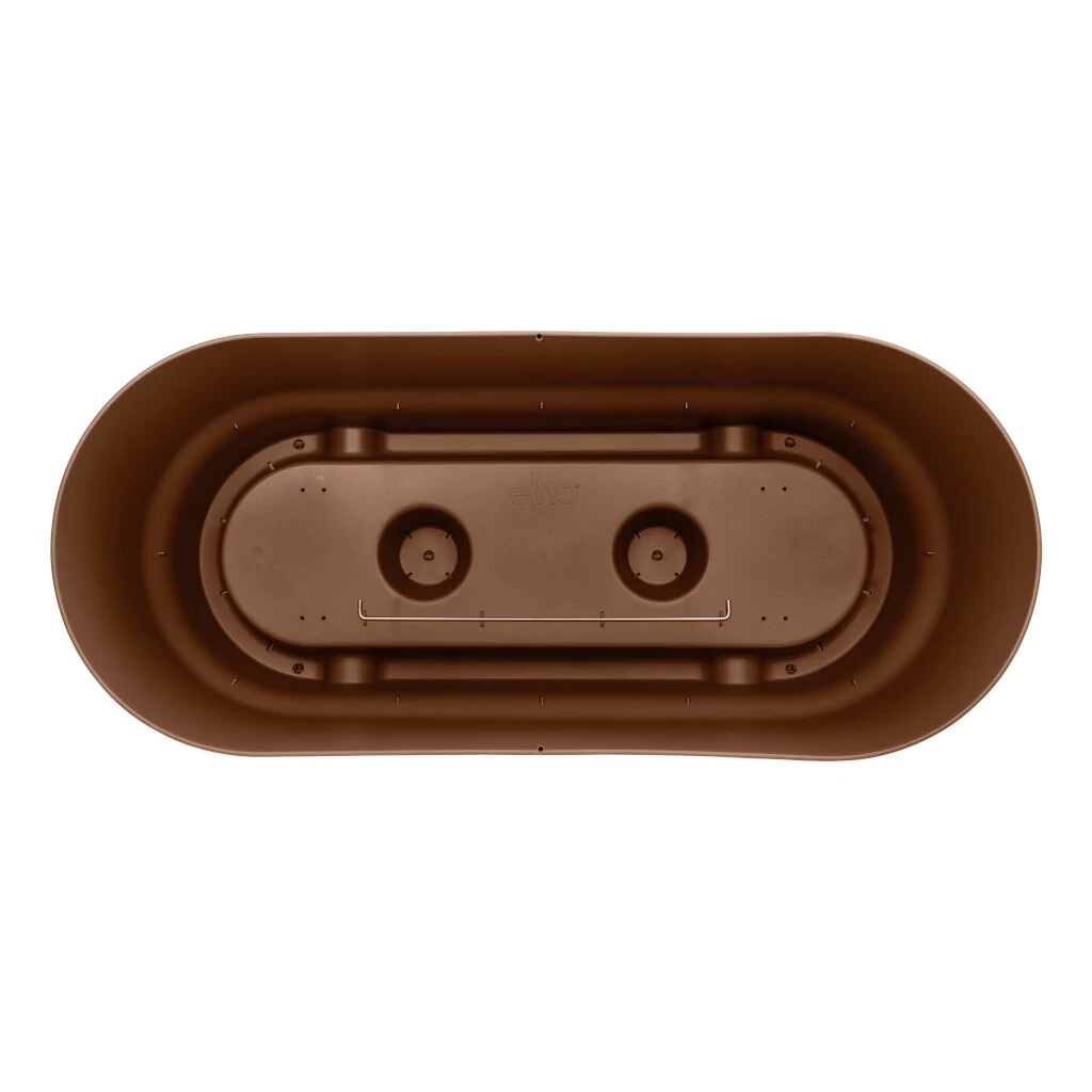 Elho Greenville Terrace Trough 60 Wheels Ginger Brown 4 Elho Greenville Terrace Trough 60 Wheels Ginger Brown - Afbeelding 2