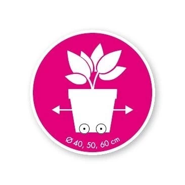 Elho Loft Urban Round Wheels 40 Antraciet 6 Elho Loft Urban Round Wheels 40 Antraciet - Afbeelding 4