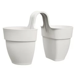 Elho Vibia Campana Flower Twin 21 Zijdewit