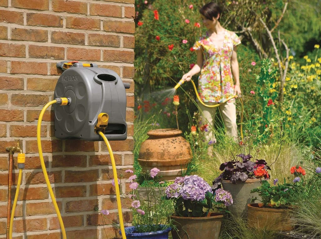 Hozelock Slangenhaspel Compact Reel 2 In 1 4 Hozelock Slangenhaspel Compact Reel 2 In 1 - Afbeelding 2