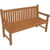 Lesli Bank Teak Rechte Rug 150 Cm -Tuin & Buiten lesli bank teak rechte rug 150 cm 1550928775 l