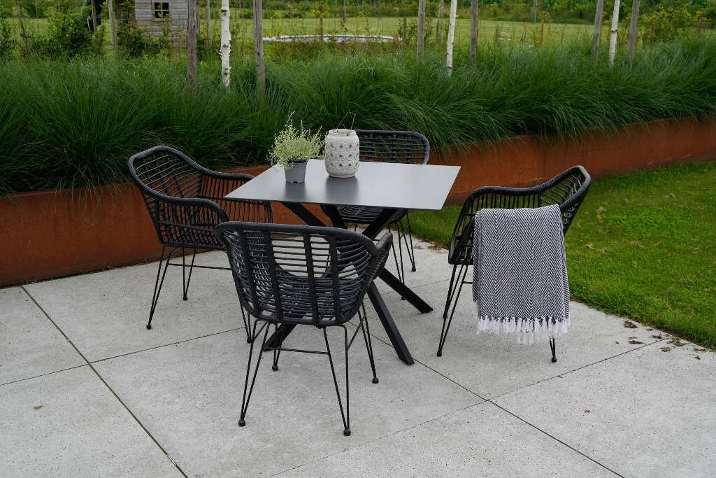 Lesli Tafel Crest 90x90 Cm 4 Lesli Tafel Crest 90x90 Cm - Afbeelding 2