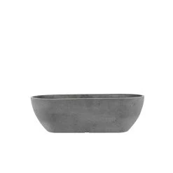 Nova Balkonbak Half Rond 55 Beton Grijs