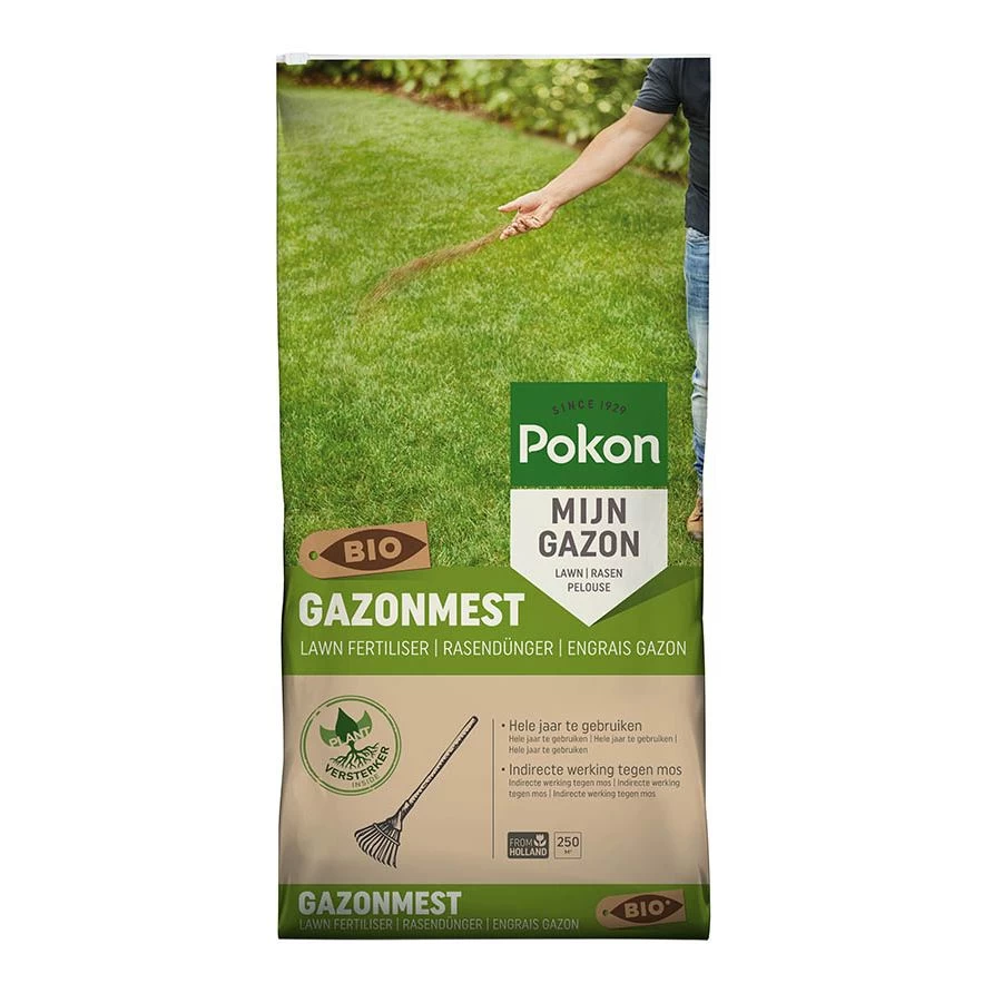 Pokon Bio Gazonmest Voor 250 M2 3 Pokon Bio Gazonmest Voor 250 M2