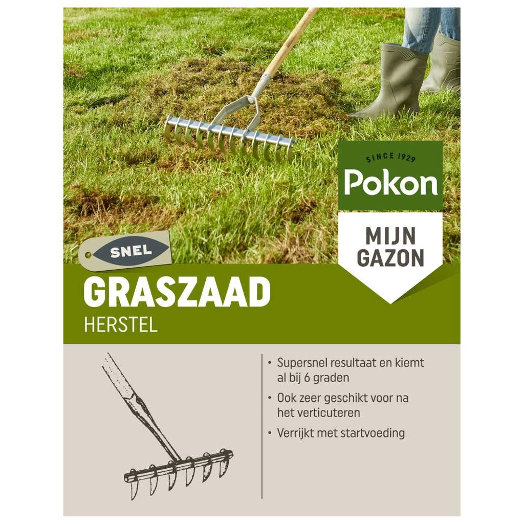 Pokon Graszaad Herstel 2 Kg 3 Pokon Graszaad Herstel 2 Kg