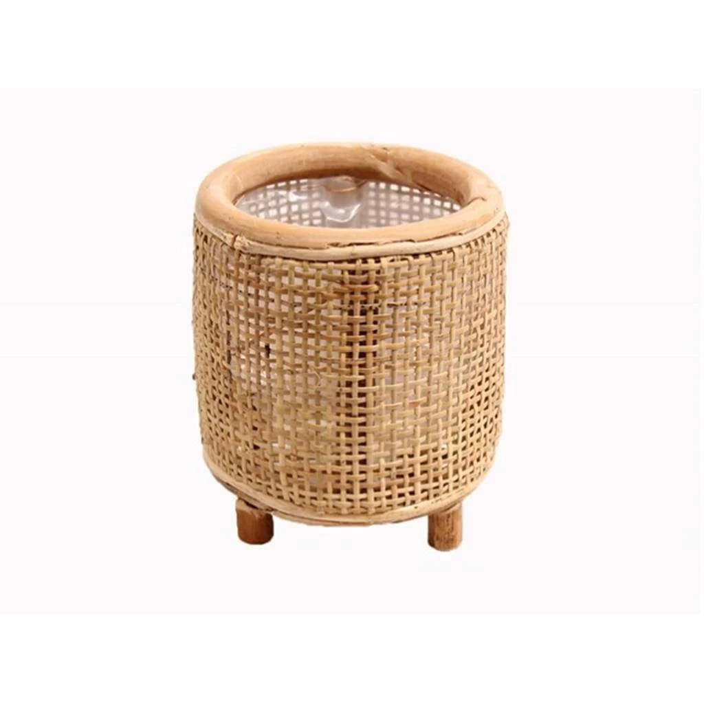 Van Der Leeden Rotan Webbing Bloempot 14 Cm Naturel 3 Van Der Leeden Rotan Webbing Bloempot 14 Cm Naturel
