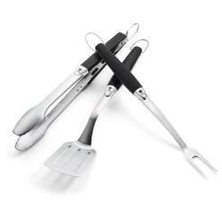 Weber Gereedschapset Rvs Zwart 3-delig