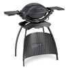 Weber Q 1400 Dark Grey Met Standaard -Tuin & Buiten weber q 1400 dark grey met standaard 1 l