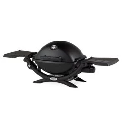 Weber Q1200 Black + Werkblad + Thermometer